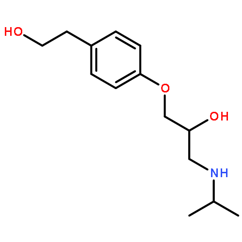 1-[4-(2-hydroxyethyl)phenoxy]-3-(propan-2-ylamino)propan-2-ol