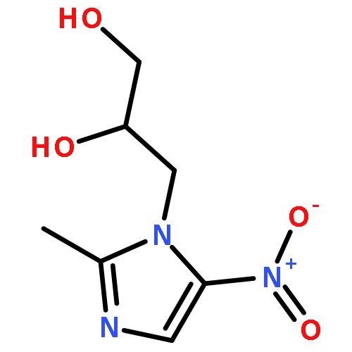 3-(2-Methyl-5-nitro-1H-imidazol-1-yl)propane-1,2-diol