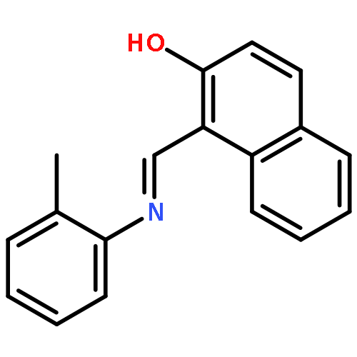 2-Naphthalenol, 1-[[(2-methylphenyl)imino]methyl]-