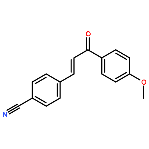 Benzonitrile, 4-[3-(4-methoxyphenyl)-3-oxo-1-propenyl]-