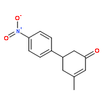 2-Cyclohexen-1-one, 3-methyl-5-(4-nitrophenyl)-