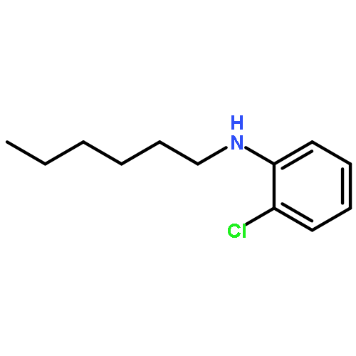 Benzenamine, 2-chloro-N-hexyl-