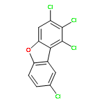 1,2,3,8-tetrachlorodibenzofuran