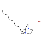 4-Aza-1-azoniabicyclo[2.2.2]octane, 1-octyl-, bromide