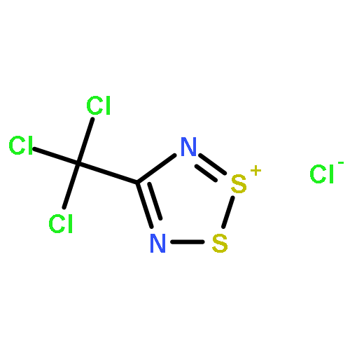 1,2,3,5-Dithiadiazol-1-ium, 4-(trichloromethyl)-, chloride