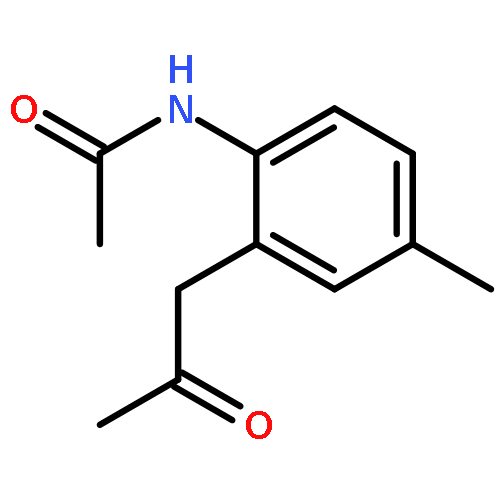 Acetamide, N-[4-methyl-2-(2-oxopropyl)phenyl]-