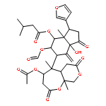 [6-(4-acetyloxy-5,9a-dimethyl-2,7-dioxo-4,5a,6,9-tetrahydro-3h-pyrano[3,4-b]oxepin-5-yl)-5-formyloxy-3-(furan-3-yl)-7a-hydroxy-3a-methyl-7-methylidene-1-oxo-3,4,5,6-tetrahydro-2h-inden-4-yl] 3-methylbutanoate