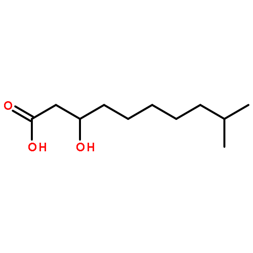 Decanoic acid, 3-hydroxy-9-methyl-