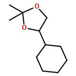 1,3-Dioxolane, 4-cyclohexyl-2,2-dimethyl-