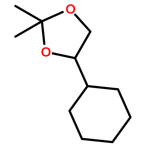 1,3-Dioxolane, 4-cyclohexyl-2,2-dimethyl-