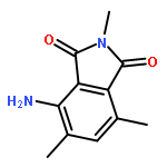 1H-ISOINDOLE-1,3(2H)-DIONE, 4-AMINO-2,5,7-TRIMETHYL-