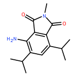 1H-ISOINDOLE-1,3(2H)-DIONE, 4-AMINO-2-METHYL-5,7-BIS(1-METHYLETHYL)-