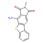 1H-[1]Benzothieno[2,3-f]isoindole-1,3(2H)-dione, 4-amino-2-methyl-