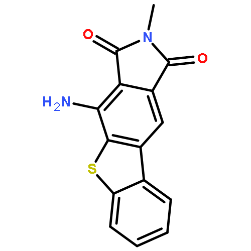 1H-[1]Benzothieno[2,3-f]isoindole-1,3(2H)-dione, 4-amino-2-methyl-