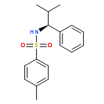 BENZENESULFONAMIDE, 4-METHYL-N-[(1S)-2-METHYL-1-PHENYLPROPYL]-