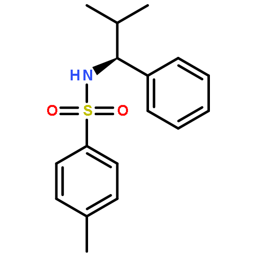 BENZENESULFONAMIDE, 4-METHYL-N-[(1S)-2-METHYL-1-PHENYLPROPYL]-