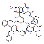 CYCLO(L-ASPARAGINYL-L-ORNITHYL-L-TYROSYL-L-VALYL-L-ORNITHYL-L-LEUCYL-D-PHENYLALANYL-L-PROLYL-L-PHENYLALANYL-D-PHENYLALANYL)