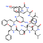 CYCLO(L-ASPARAGINYL-L-LYSYL-L-TYROSYL-L-VALYL-L-ORNITHYL-L-LEUCYL-D-PHENYLALANYL-L-PROLYL-L-PHENYLALANYL-D-PHENYLALANYL)