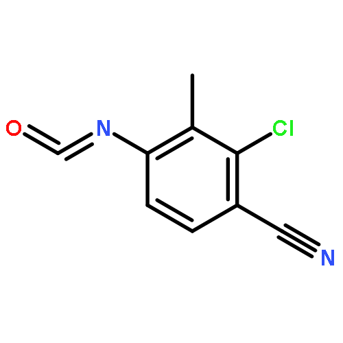 BENZONITRILE, 2-CHLORO-4-ISOCYANATO-3-METHYL-