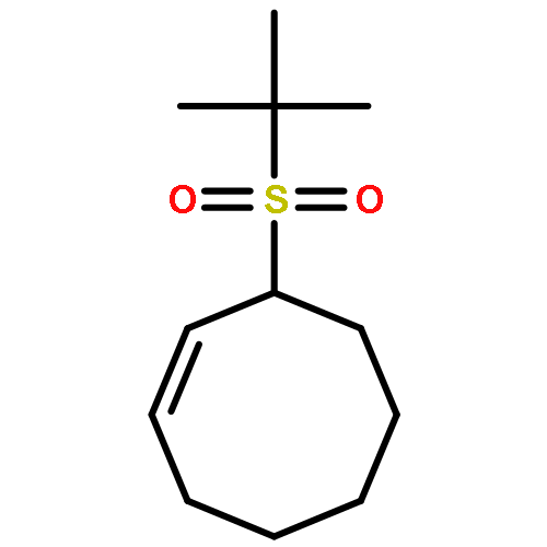 Cyclooctene, 3-[(1,1-dimethylethyl)sulfonyl]-, (3R)-