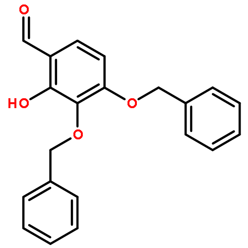 BENZALDEHYDE, 2-HYDROXY-3,4-BIS(PHENYLMETHOXY)-