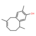 (6Z,10R)-3,6,10-trimethyl-5,8,9,10-tetrahydrobenzo[8]annulen-2-ol