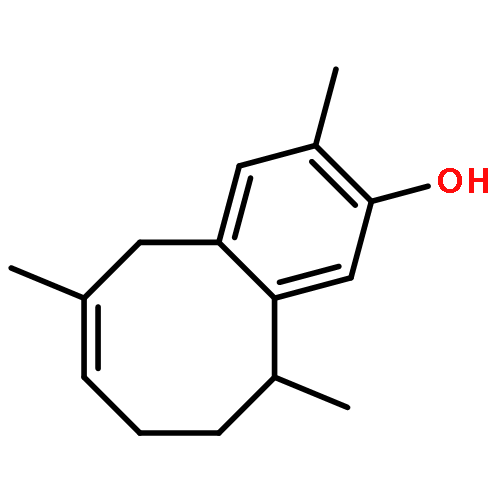 (6Z,10R)-3,6,10-trimethyl-5,8,9,10-tetrahydrobenzo[8]annulen-2-ol