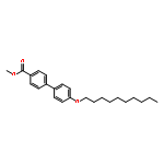 [1,1'-BIPHENYL]-4-CARBOXYLIC ACID, 4'-(DECYLOXY)-, METHYL ESTER