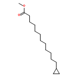 Cyclopropanedodecanoic acid, methyl ester