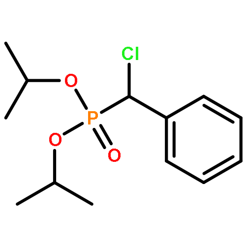 Phosphonic acid, (chlorophenylmethyl)-, bis(1-methylethyl) ester