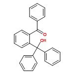 Methanone, [2-(hydroxydiphenylmethyl)phenyl]phenyl-