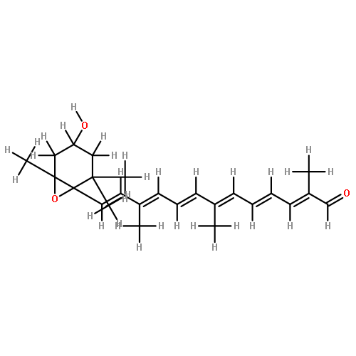 5,6-epoxy-3-hydroxy-5,6-dihydro-12'-apo-beta-caroten-12'-al