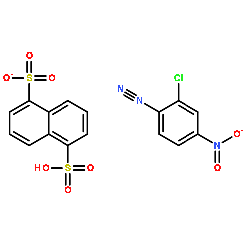 2-chloro-4-nitrobenzenediazonium 5-sulfonaphthalene-1-sulfonate