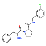 L-PROLINAMIDE, D-PHENYLALANYL-N-[(3-CHLOROPHENYL)METHYL]-