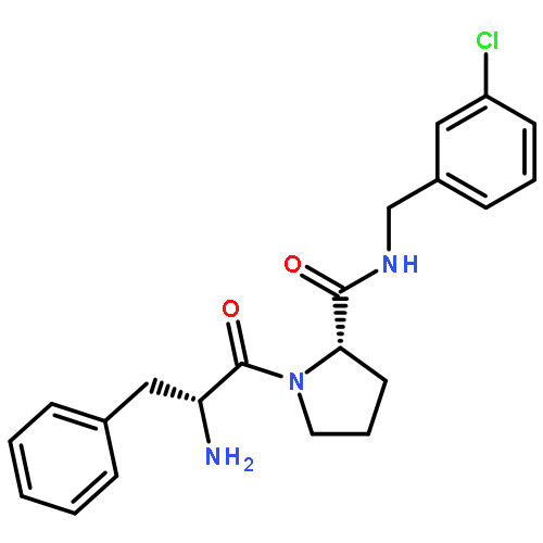 L-PROLINAMIDE, D-PHENYLALANYL-N-[(3-CHLOROPHENYL)METHYL]-