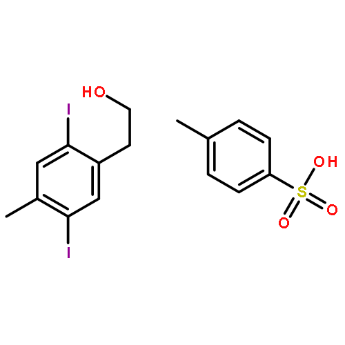 Benzeneethanol, 2,5-diiodo-4-methyl-, 4-methylbenzenesulfonate