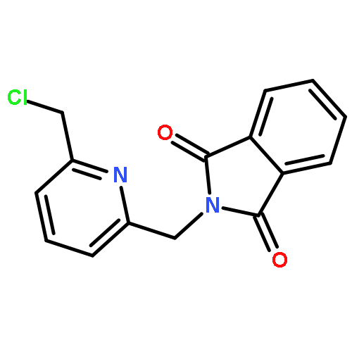 1H-Isoindole-1,3(2H)-dione, 2-[[6-(chloromethyl)-2-pyridinyl]methyl]-