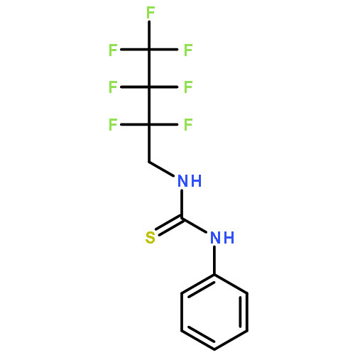 Thiourea, N-(2,2,3,3,4,4,4-heptafluorobutyl)-N'-phenyl-