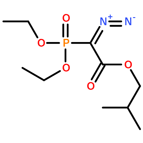 Acetic acid, diazo(diethoxyphosphinyl)-, 2-methylpropyl ester