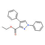 1H-PYRAZOLE-3-CARBOXYLIC ACID, 1,4-DIPHENYL-, ETHYL ESTER