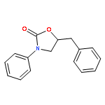 2-OXAZOLIDINONE, 3-PHENYL-5-(PHENYLMETHYL)-