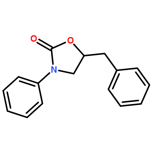 2-OXAZOLIDINONE, 3-PHENYL-5-(PHENYLMETHYL)-