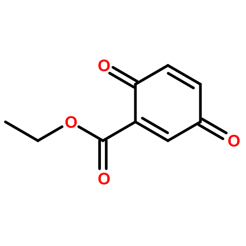 1,4-Cyclohexadiene-1-carboxylic acid, 3,6-dioxo-, ethyl ester