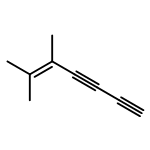 5-Heptene-1,3-diyne, 5,6-dimethyl-