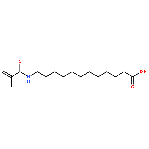 Dodecanoic acid, 12-[(2-methyl-1-oxo-2-propenyl)amino]-