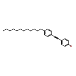 Benzene, 1-bromo-4-[(4-dodecylphenyl)ethynyl]-