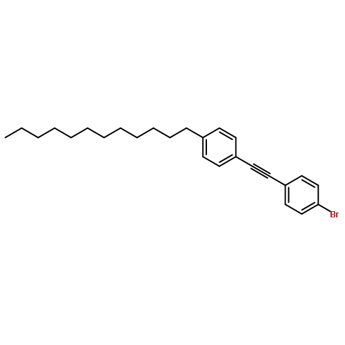 Benzene, 1-bromo-4-[(4-dodecylphenyl)ethynyl]-