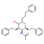 b-D-Glucopyranoside,phenylmethyl 2-(acetylamino)-2-deoxy-3,6-bis-O-(phenylmethyl)-