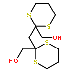 1,3-Dithiane-2-methanol, 2,2'-methylenebis-