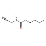 Hexanamide, N-2-propynyl-